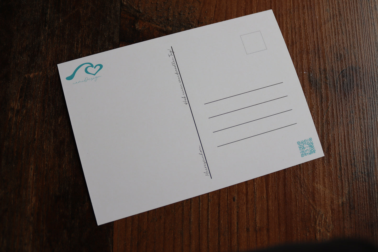 Postkarte Meereseinhorn